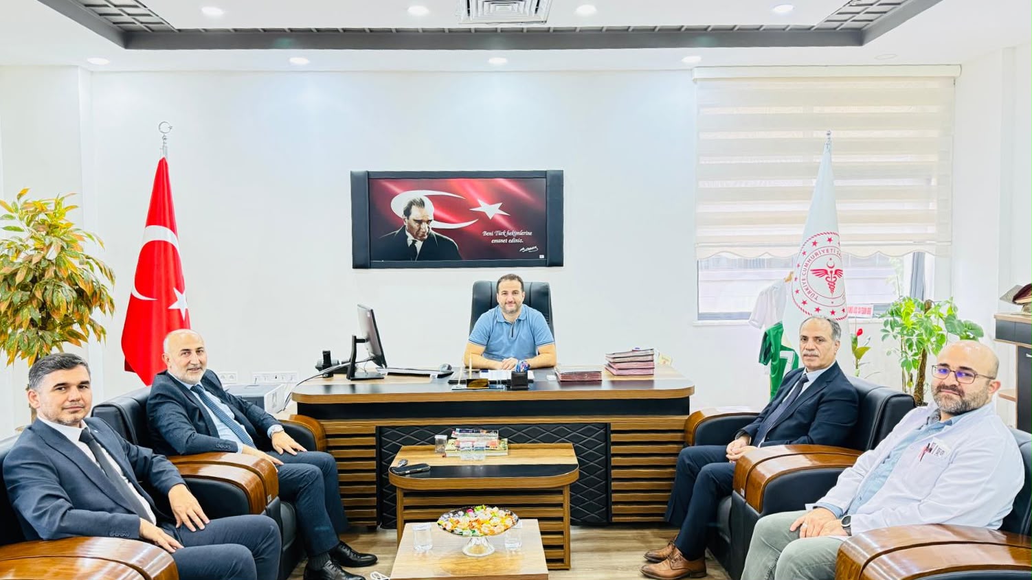Fakültemizden Kilis Prof. Dr. Alaeddin Yavaşça Devlet Hastanesi’ne Ziyaret
